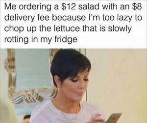 ordering a salad