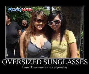 Oversized Sunglasses Pic