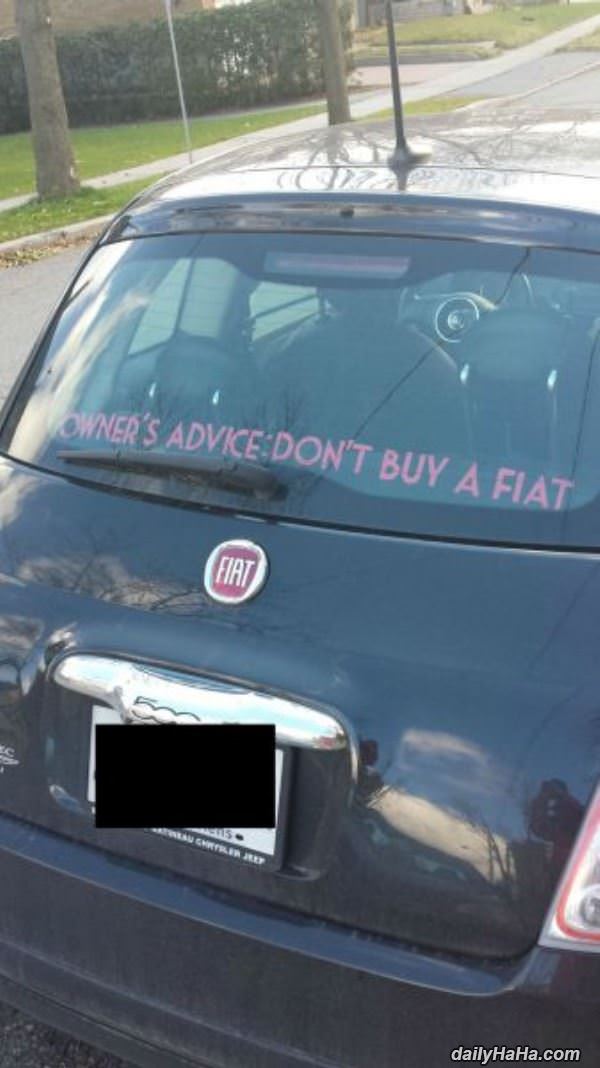 owners advice funny picture