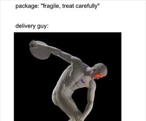 package is fragile