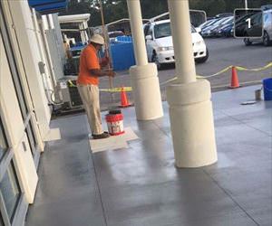 painted into a corner