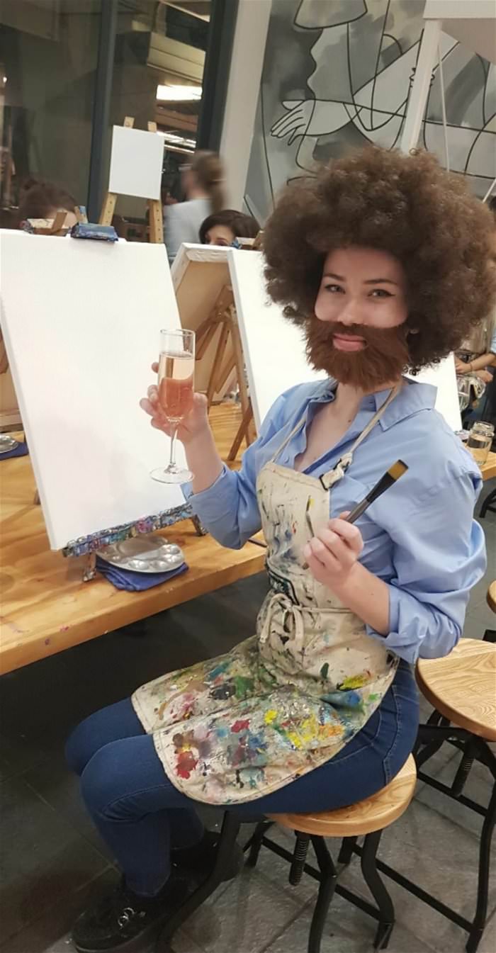 painting like the boss