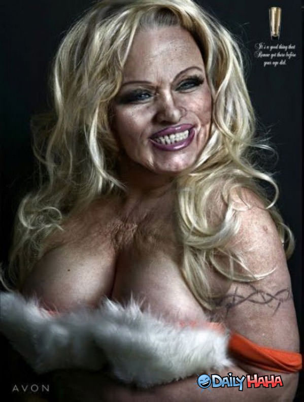 Pamela Anderson funny picture