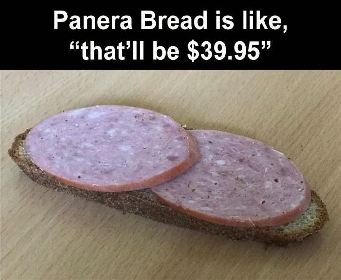 panera bread be like