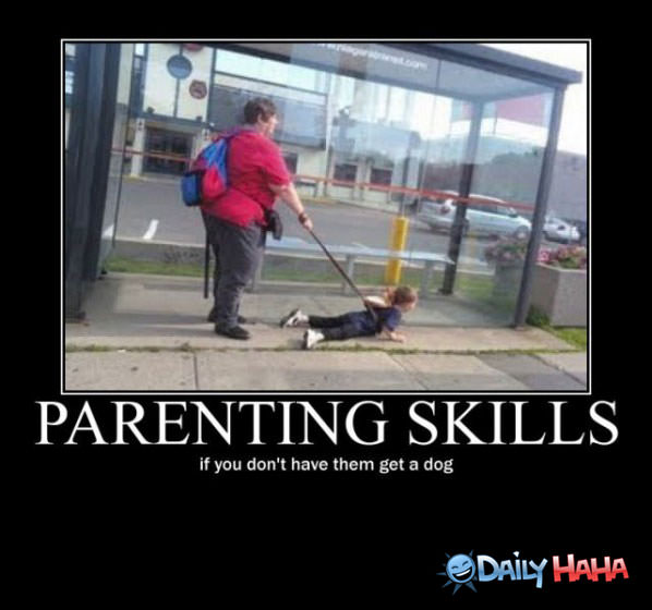 Parenting Skills funny picture