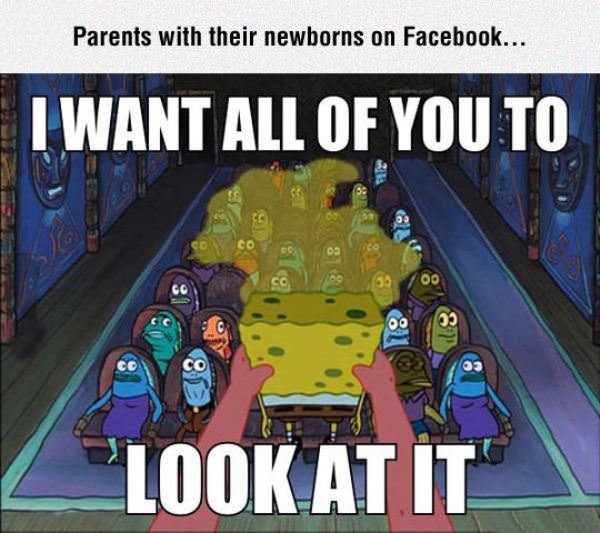 parents with newborns funny picture