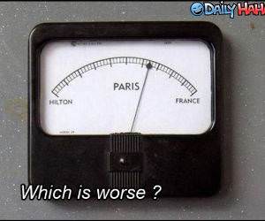 Which is Worse funny picture