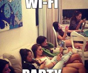 Girls Party Hard funny picture