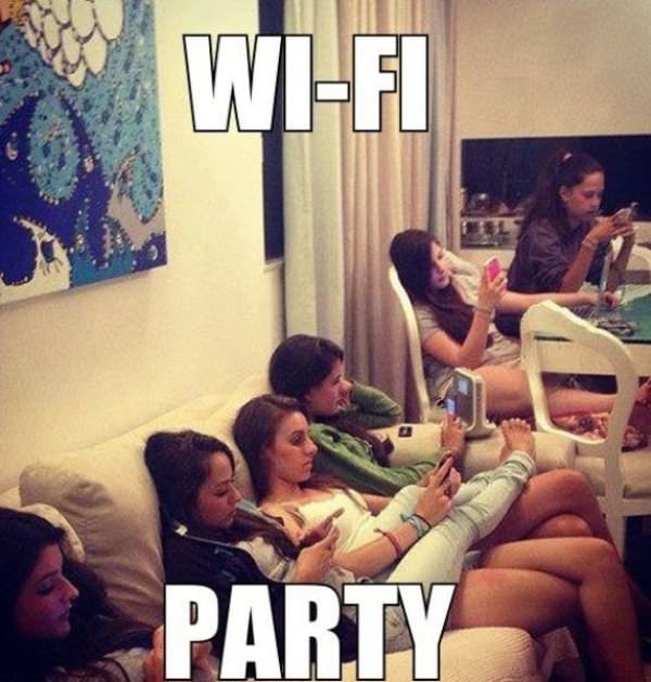 Girls Party Hard funny picture