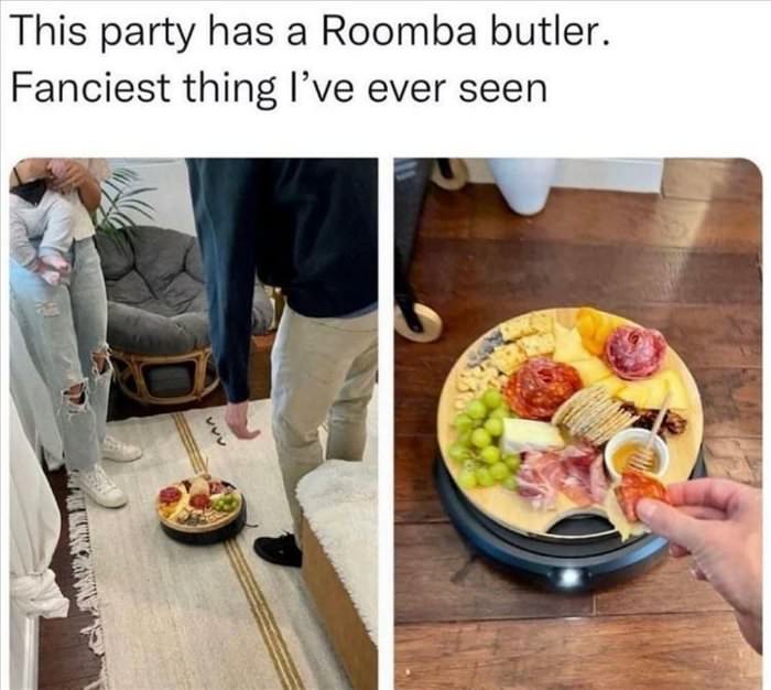 party roomba butler