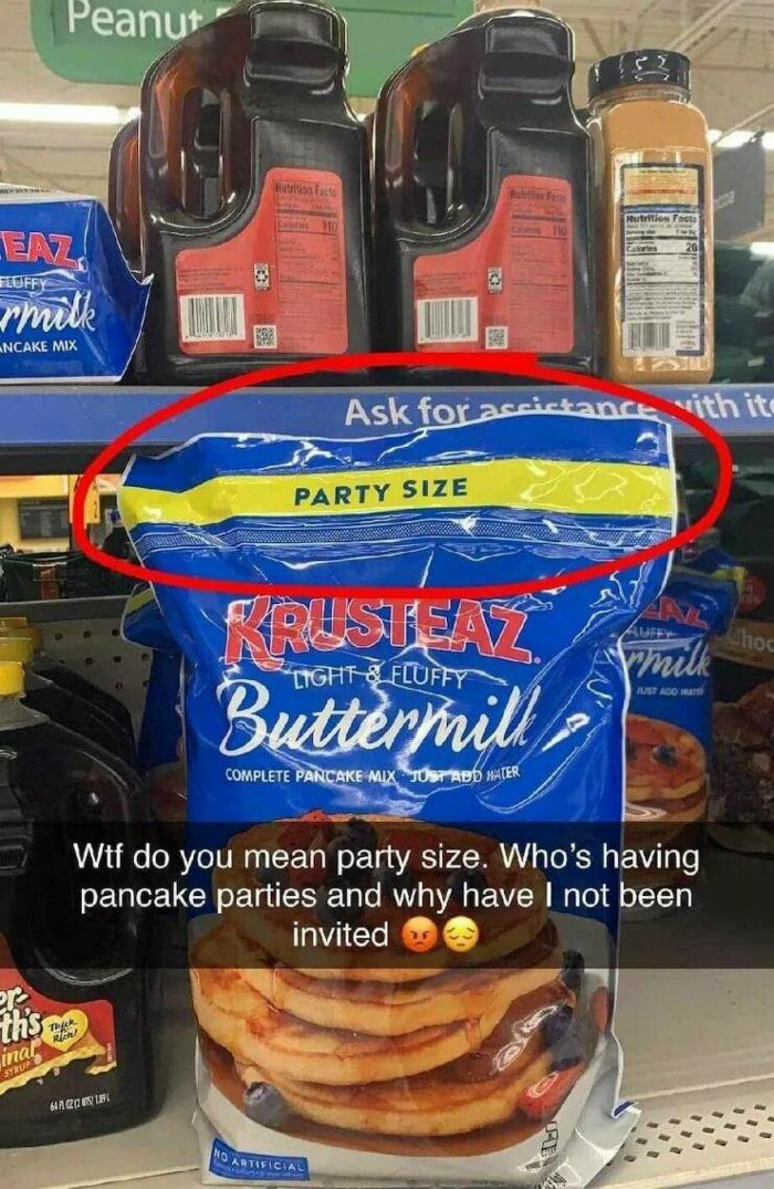 party sized