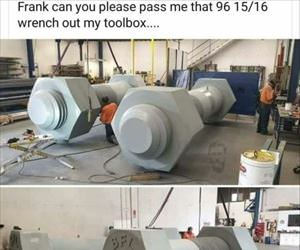 pass me the right size please