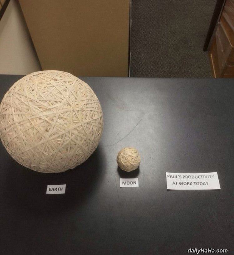 paul is productive funny picture