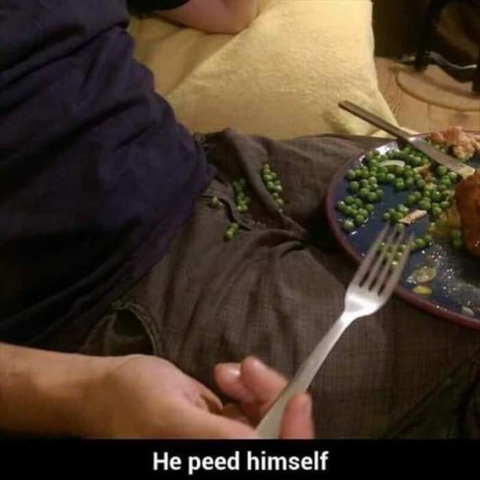 peed himself funny picture