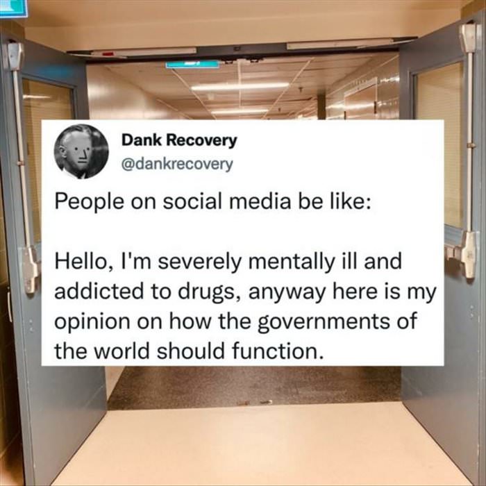 people on social media