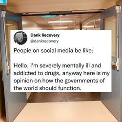 people on social media