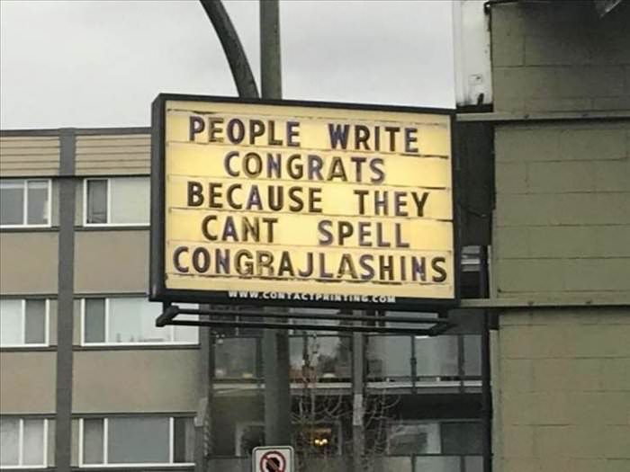 people spell congrats