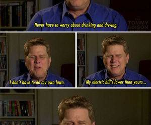 perks to being blind funny picture