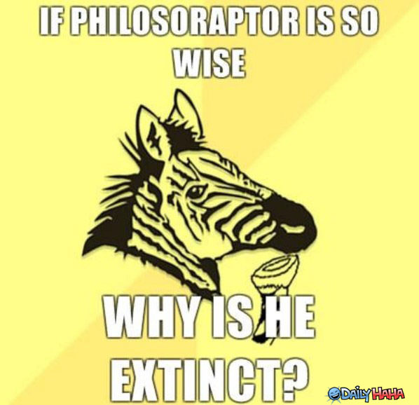 Philosoraptor funny picture