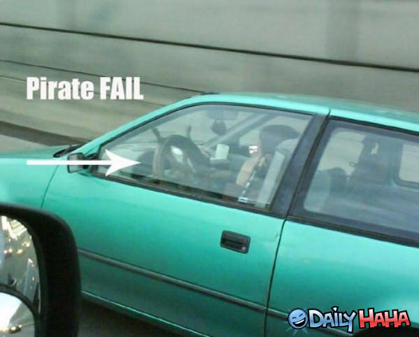 Pirate Fail funny picture