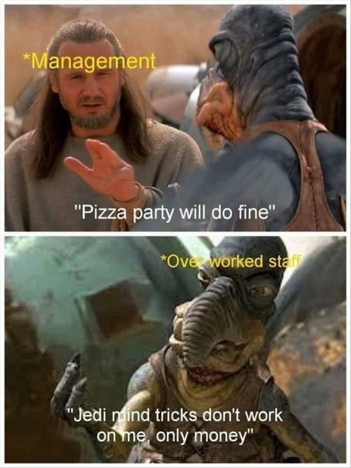 pizza party will do fine