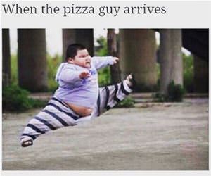 pizza is here funny picture