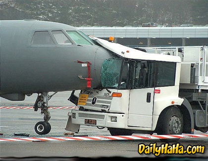 I would have hated to be driving the truck