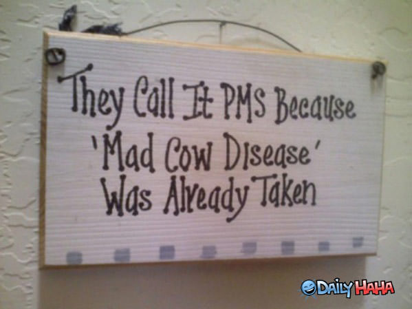 PMS Sign funny picture