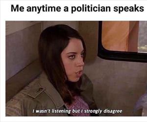 politicians speaking