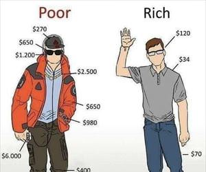 poor vs rich