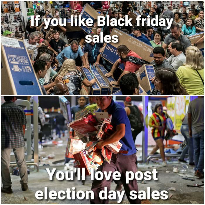 post election sales