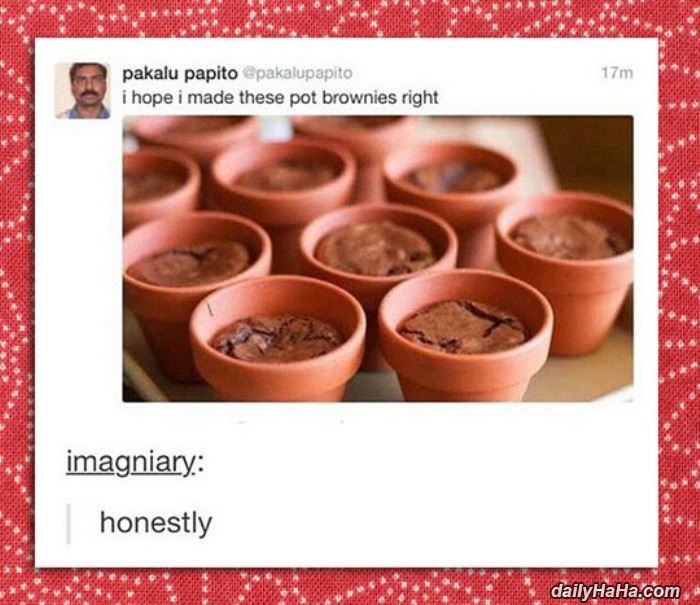 pot brownies funny picture