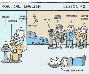 Practical English funny picture