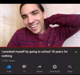 pranked myself
