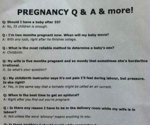 Pregnancy funny picture