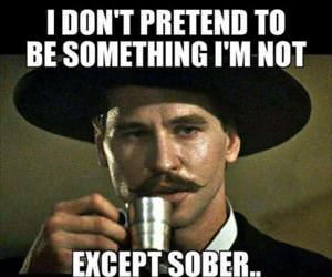 pretending to be someone