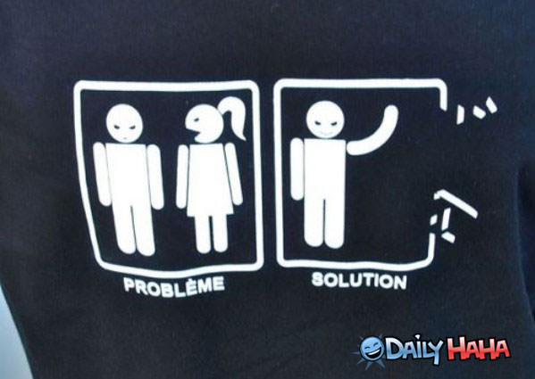 Problem Solved funny picture