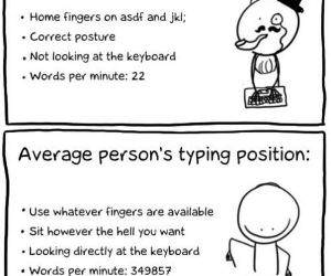 Proper Typing funny picture