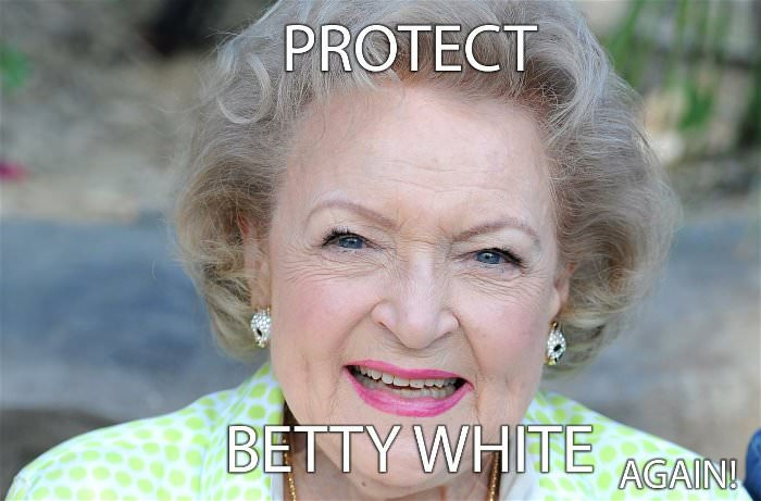 protect betty white