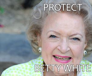protect betty white