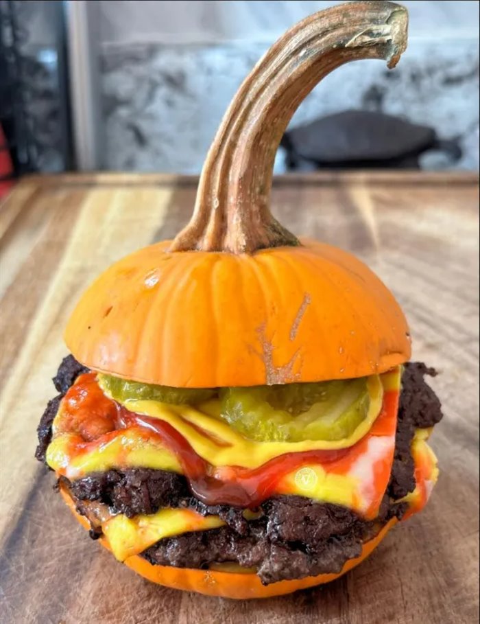 pumpkin burger