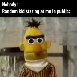 random kid in public