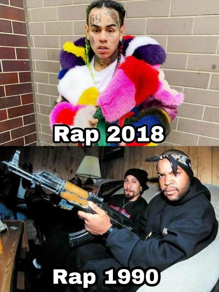 rap has changed