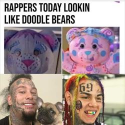 rappers today ... 2