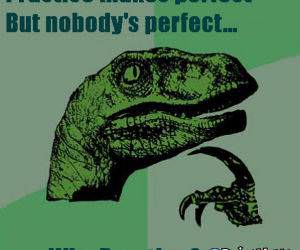 Raptor Practice funny picture