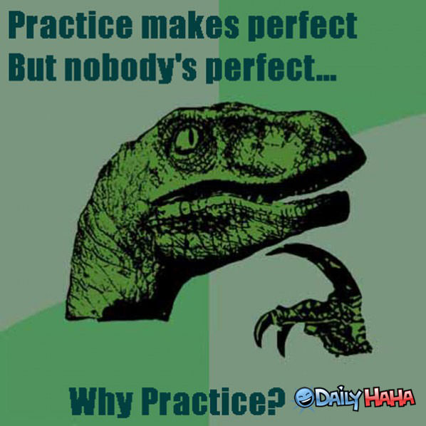 Raptor Practice funny picture