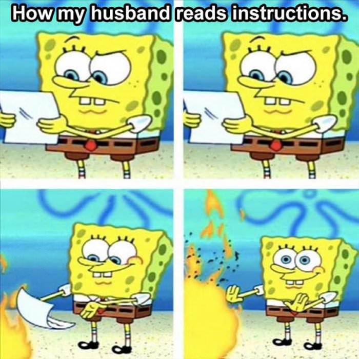 reading instructions