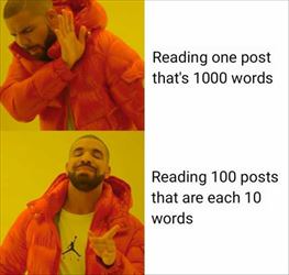 reading one post