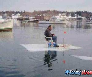 Ice Fishing funny picture