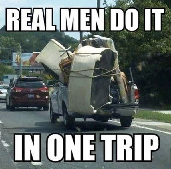 Real Men funny picture